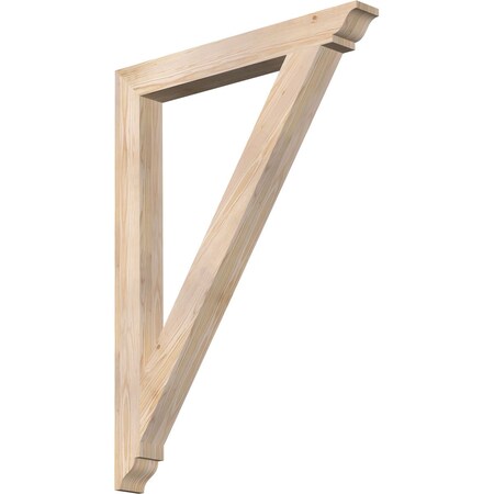 Ekena Millwork Traditional Traditional Smooth Bracket, Douglas Fir, 3 1/2"W x 32"D x 44"H BKT04X32X44TRA01SDF